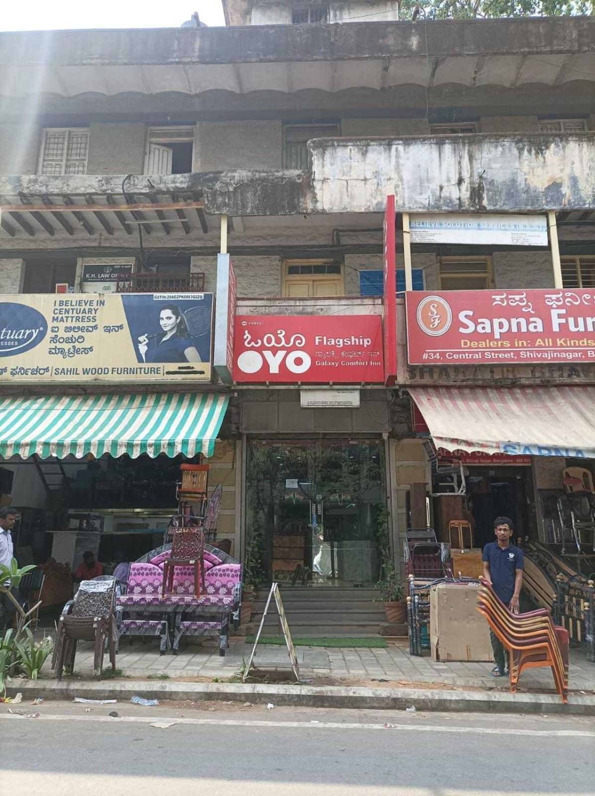 Oyo Flagship 7558 Galaxy Inn Bengaluru Kültér fotó